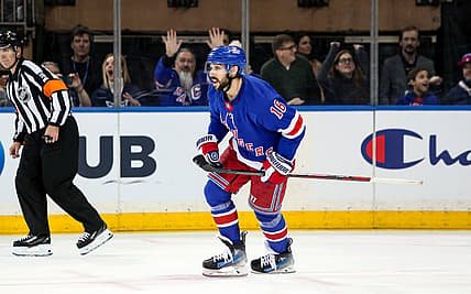 NHL: Columbus Blue Jackets at New York Rangers