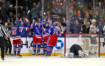 NHL: Boston Bruins at New York Rangers