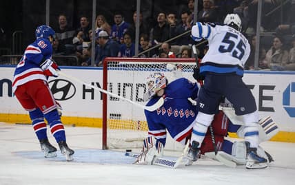 NHL: Winnipeg Jets at New York Rangers