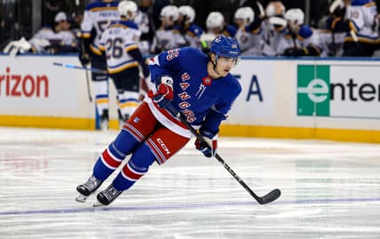 NHL: St. Louis Blues at New York Rangers