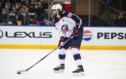 NHL: Columbus Blue Jackets at New York Rangers