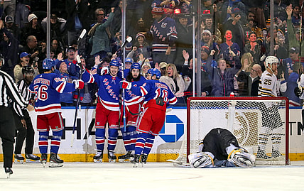 NHL: Boston Bruins at New York Rangers