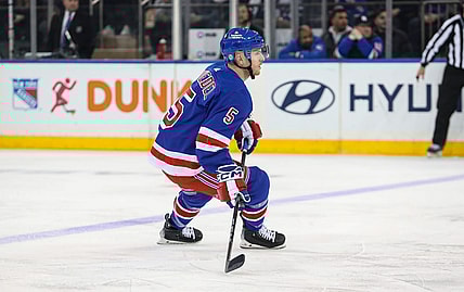 NHL: Winnipeg Jets at New York Rangers