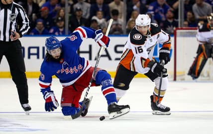 NHL: Anaheim Ducks at New York Rangers