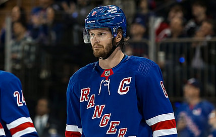 NHL: Stanley Cup Playoffs-New Jersey Devils at New York Rangers