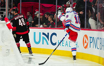 NHL: Stanley Cup Playoffs-New York Rangers at Carolina Hurricanes