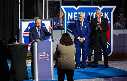 NHL: Vancouver Canucks at New York Rangers