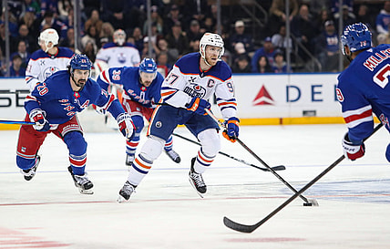 NHL: Edmonton Oilers at New York Rangers
