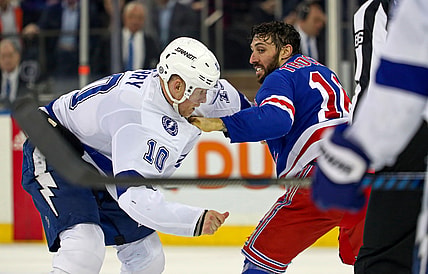 NHL: Tampa Bay Lightning at New York Rangers