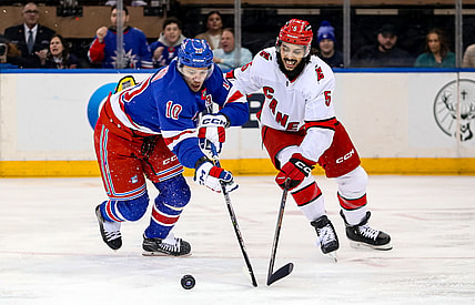 NHL: Carolina Hurricanes at New York Rangers