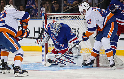 NHL: Preseason-New York Islanders at New York Rangers