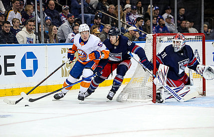 NHL: New York Islanders at New York Rangers