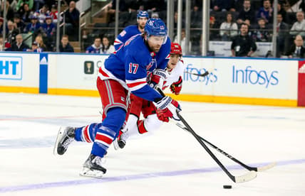NHL: Carolina Hurricanes at New York Rangers