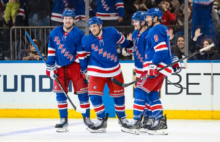 NHL: Vancouver Canucks at New York Rangers