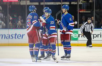 NHL: Vancouver Canucks at New York Rangers