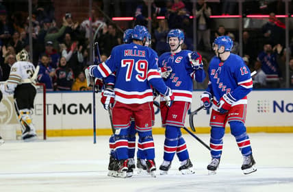 NHL: Boston Bruins at New York Rangers