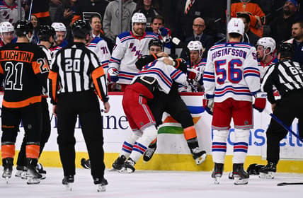 NHL: New York Rangers at Philadelphia Flyers