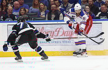 NHL: New York Rangers at Tampa Bay Lightning