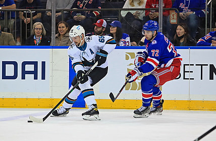 NHL: San Jose Sharks at New York Rangers