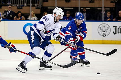 NHL: Tampa Bay Lightning at New York Rangers
