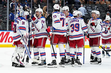 NHL: New York Rangers at Toronto Maple Leafs