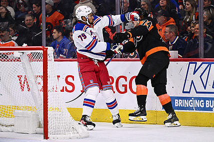 NHL: New York Rangers at Philadelphia Flyers