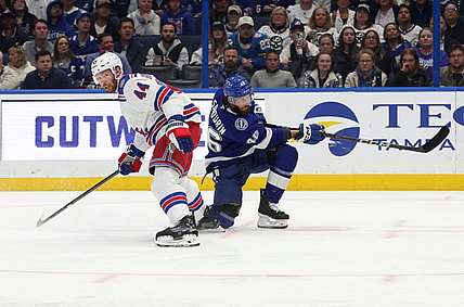 NHL: New York Rangers at Tampa Bay Lightning