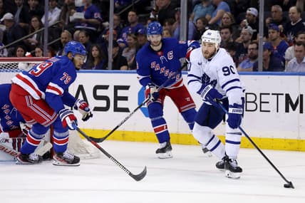 NHL: Toronto Maple Leafs at New York Rangers