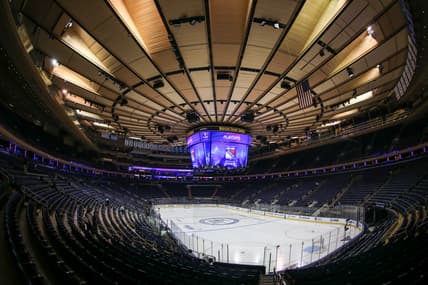 NHL: Stanley Cup Playoffs-New Jersey Devils at New York Rangers