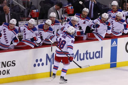 NHL: Stanley Cup Playoffs-New York Rangers at New Jersey Devils
