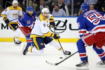 NHL: Nashville Predators at New York Rangers