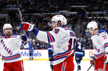 NHL: New York Rangers at Winnipeg Jets