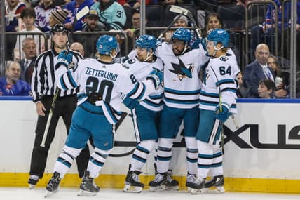 NHL: San Jose Sharks at New York Rangers