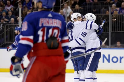 NHL: Toronto Maple Leafs at New York Rangers
