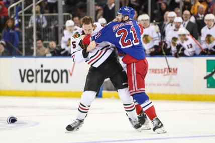 NHL: Chicago Blackhawks at New York Rangers
