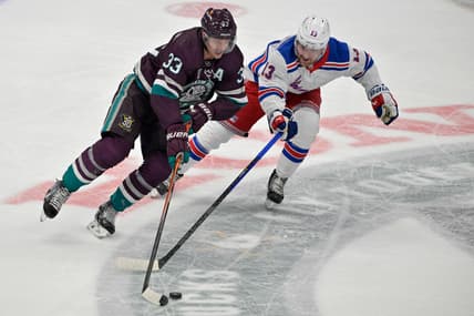 NHL: New York Rangers at Anaheim Ducks