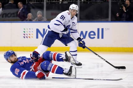 NHL: Toronto Maple Leafs at New York Rangers