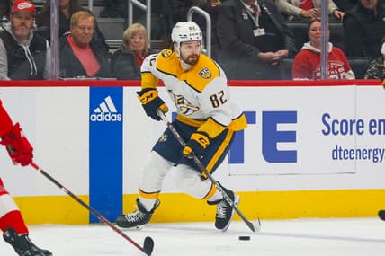 NHL: Nashville Predators at Detroit Red Wings