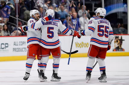 NHL: New York Rangers at Colorado Avalanche