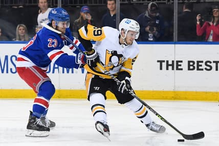 NHL: Stanley Cup Playoffs-Pittsburgh Penguins at New York Rangers