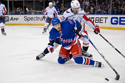 NHL: Stanley Cup Playoffs-Washington Capitals at New York Rangers