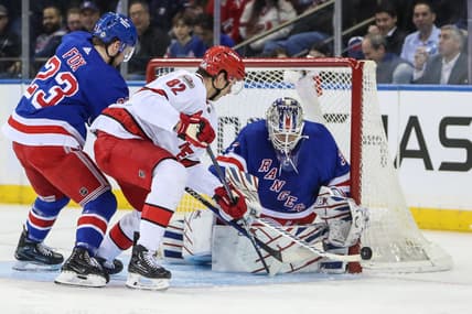 NHL: Carolina Hurricanes at New York Rangers