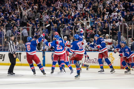 NHL: Stanley Cup Playoffs-Florida Panthers at New York Rangers