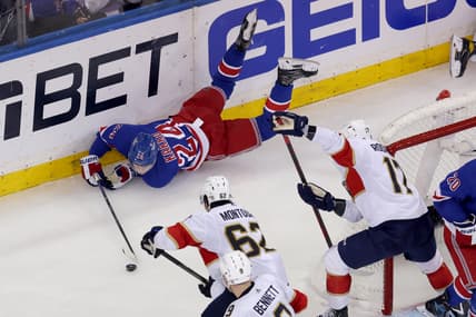 NHL: Stanley Cup Playoffs-Florida Panthers at New York Rangers