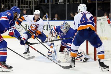NHL: New York Islanders at New York Rangers