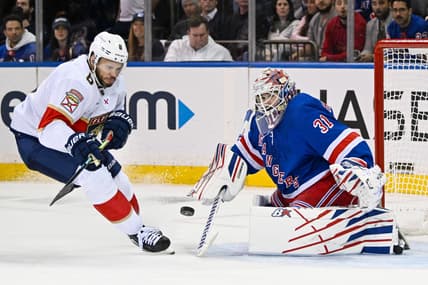 NHL: Stanley Cup Playoffs-Florida Panthers at New York Rangers