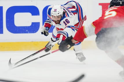 NHL: Stanley Cup Playoffs-New York Rangers at Florida Panthers