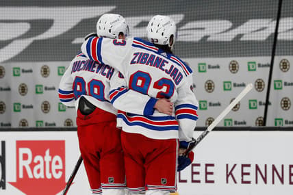 NHL: New York Rangers at Boston Bruins