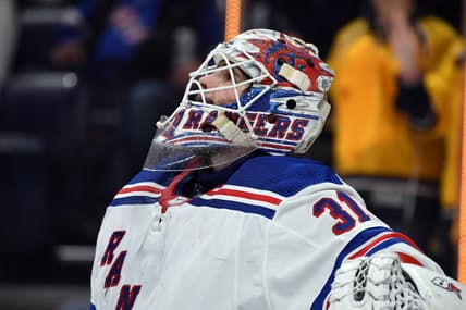NHL: New York Rangers at Nashville Predators