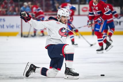 NHL: Columbus Blue Jackets at Montreal Canadiens